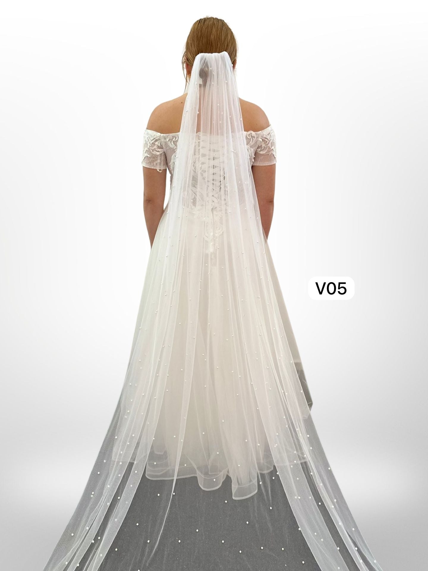 Velo novia perlas V05 / V09