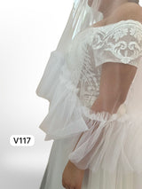 Velo novia V117
