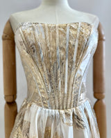 Vestido palabra de honor F86062