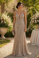 Vestido largo R8354