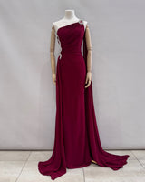 Vestido largo F86009