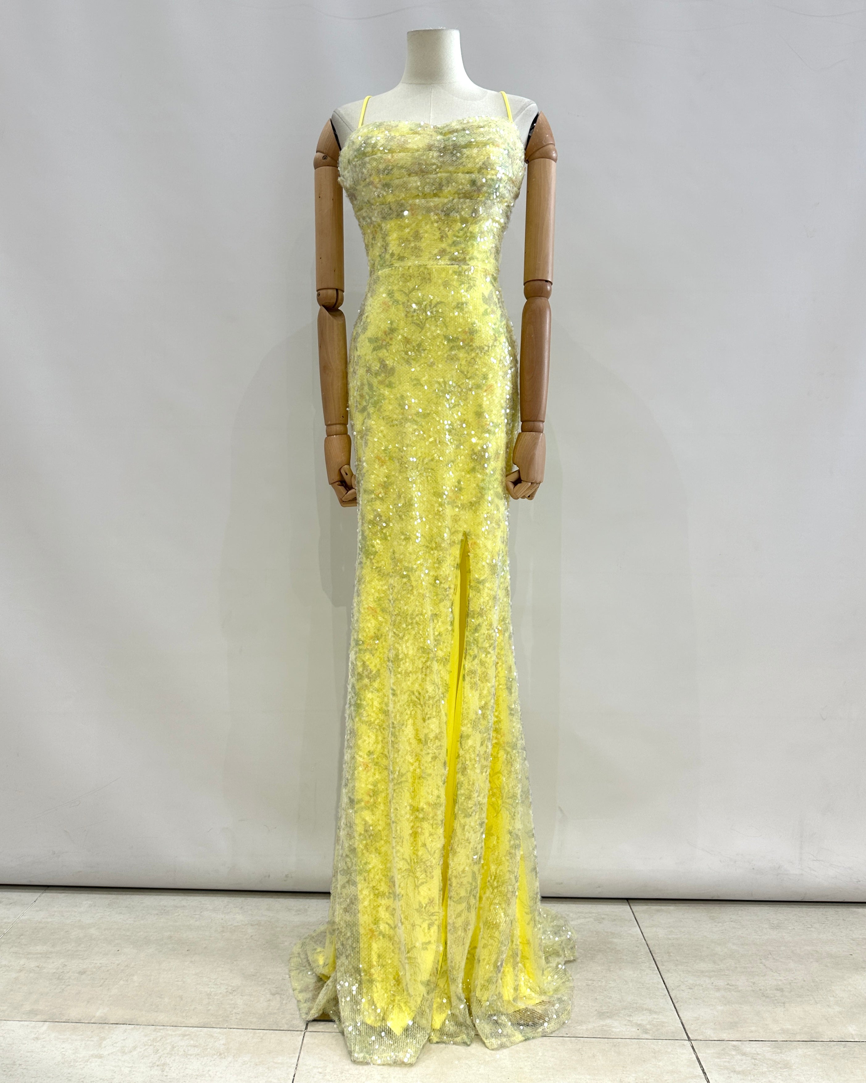 Vestido largo F86019