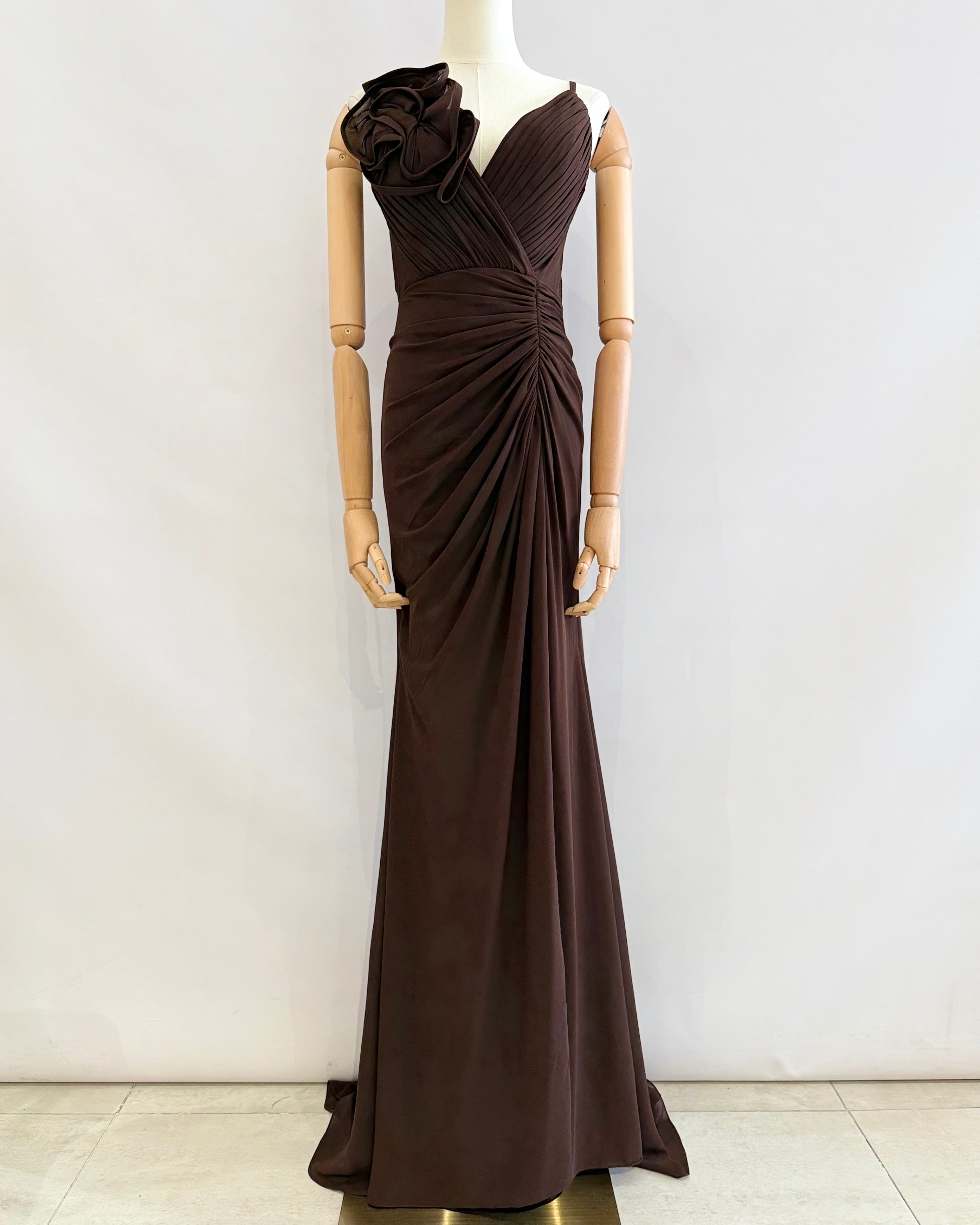 Vestido largo F86007