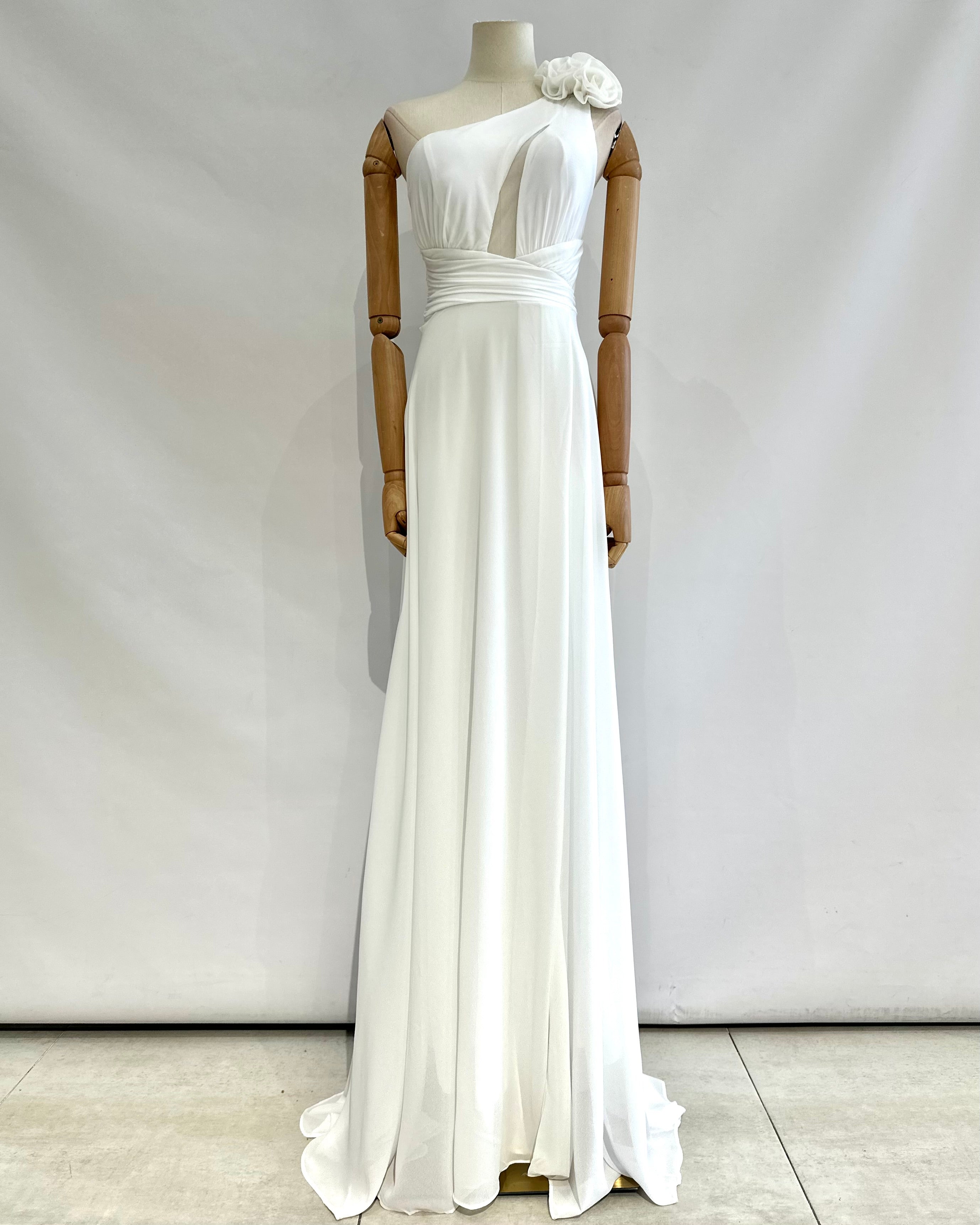 Vestido asimetrico 25128