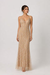 Vestido largo R8354