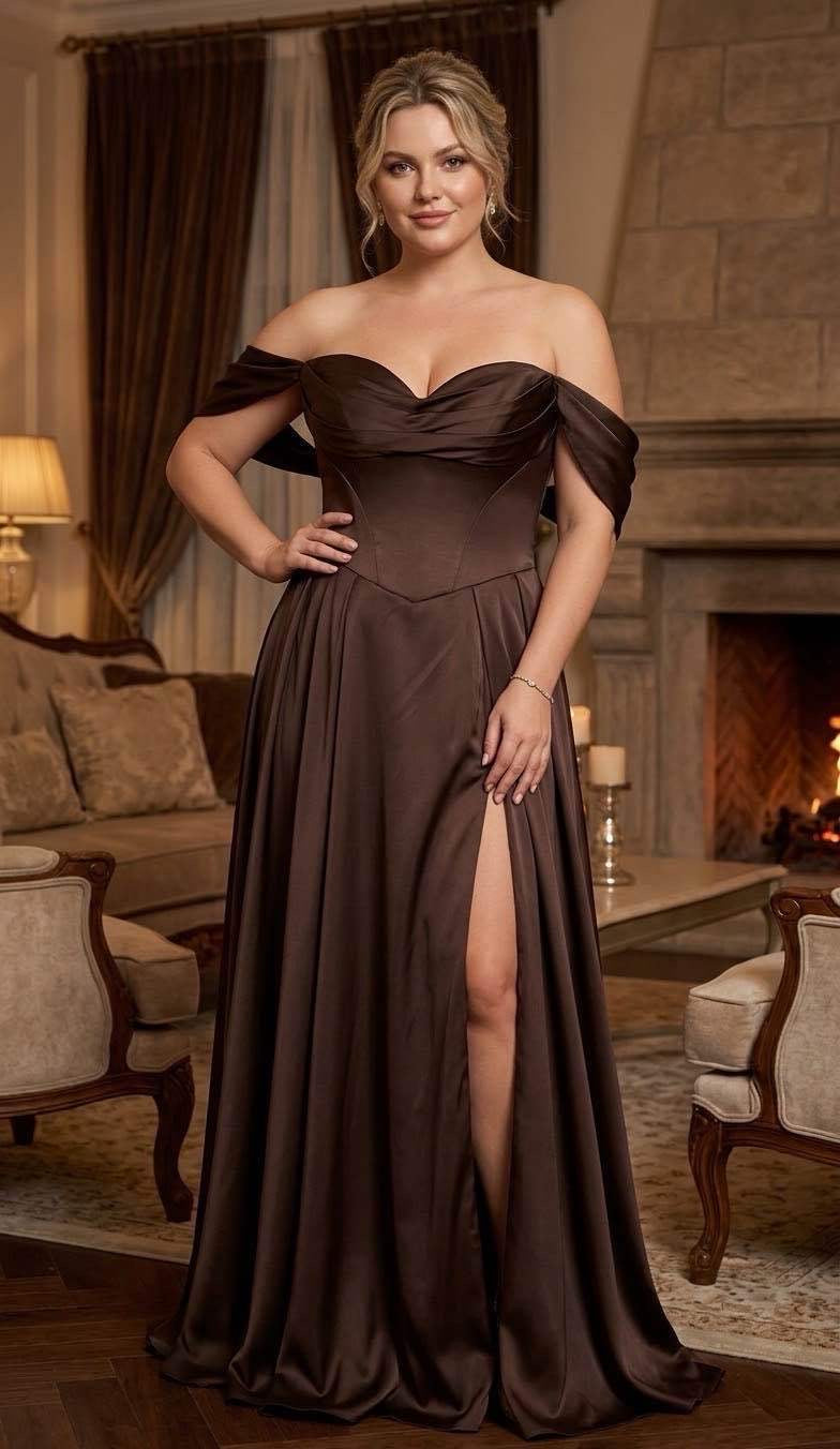 Vestido largo 86077