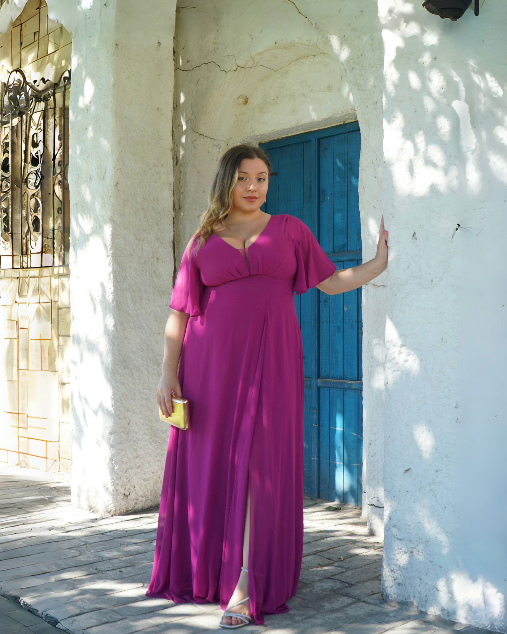 Long dress 1390 Plus size