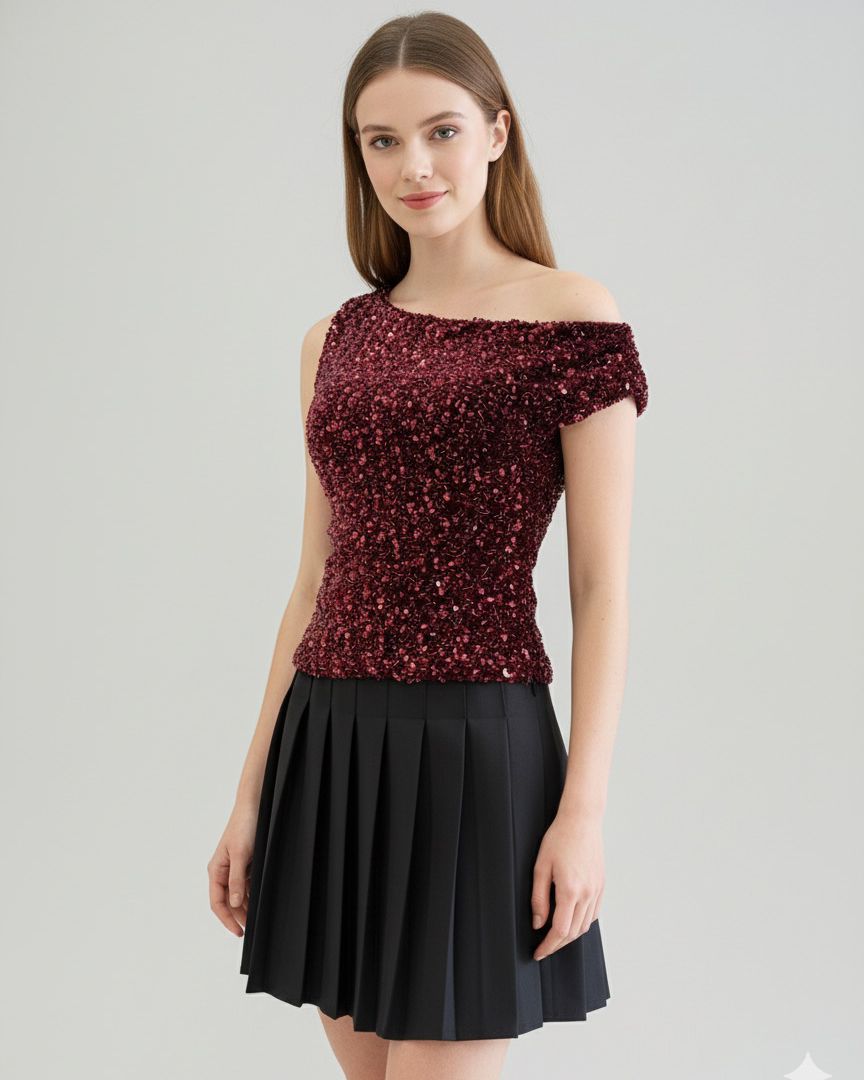 Top lentejuelas 15856