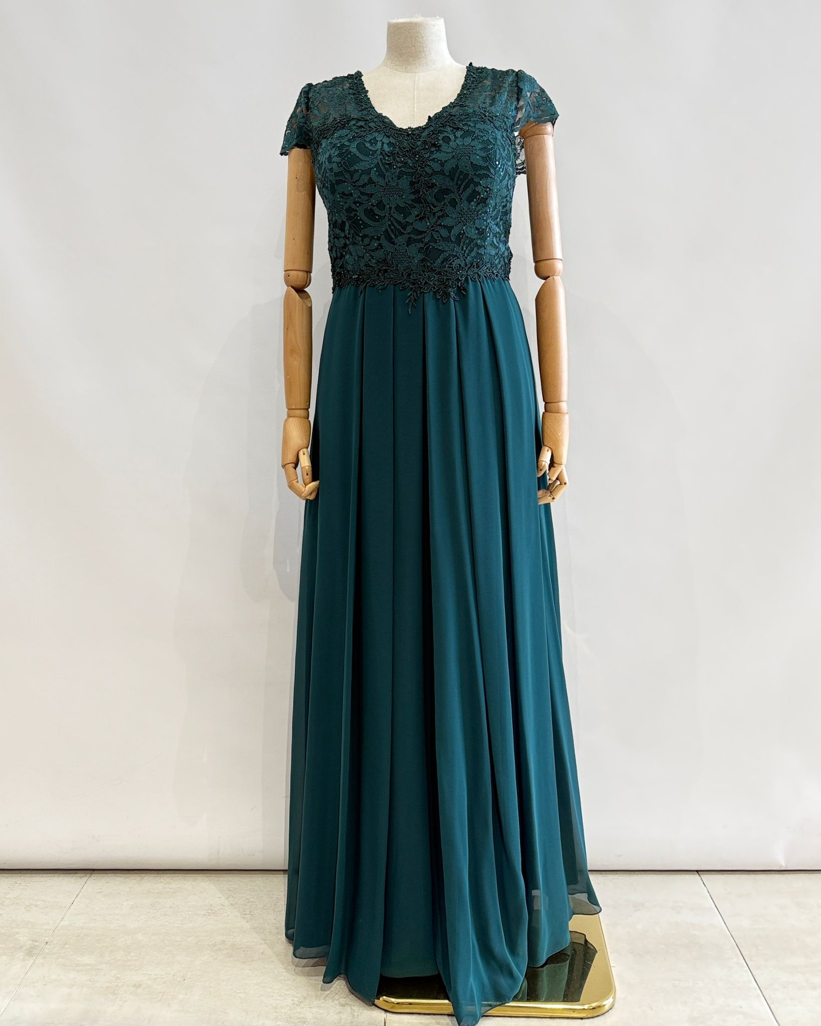 Vestido largo talla grande 1664