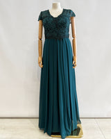 Vestido largo talla grande 1664