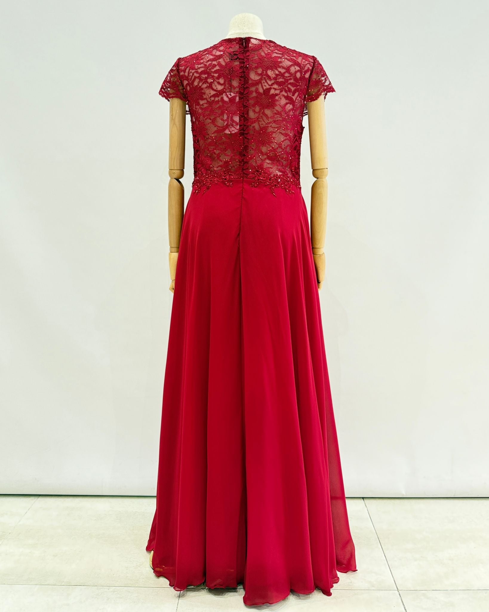 Vestido largo talla grande 1664