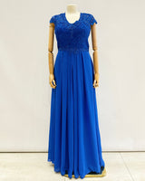 Vestido largo talla grande 1664