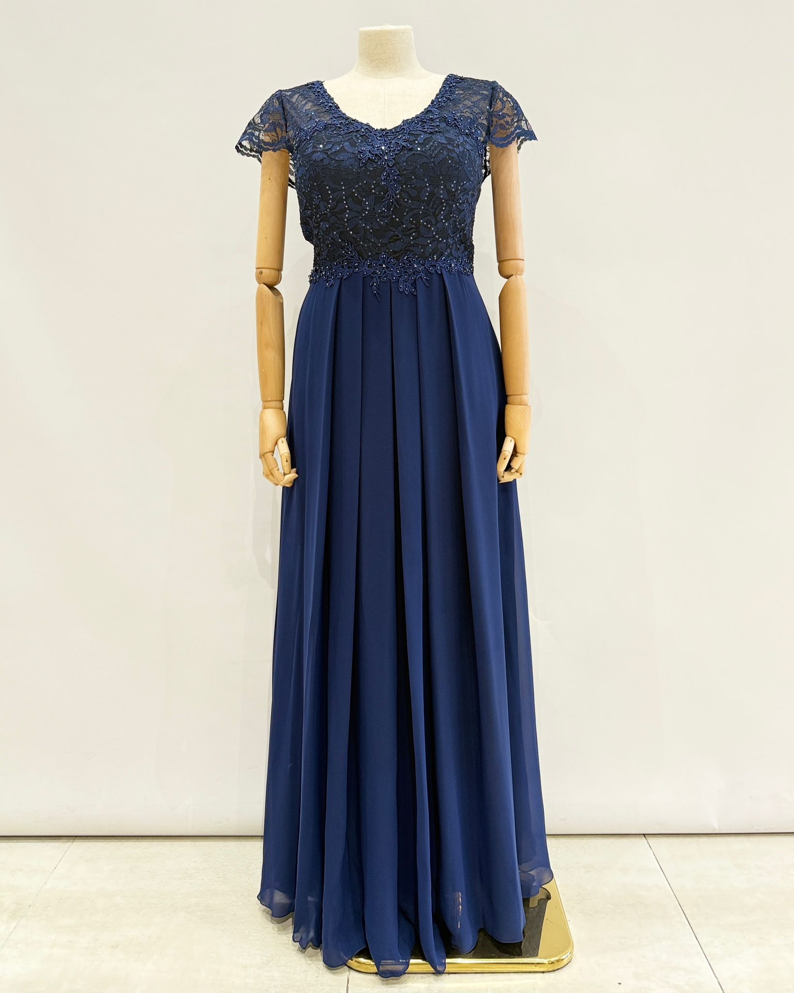 Vestido largo talla grande 1664