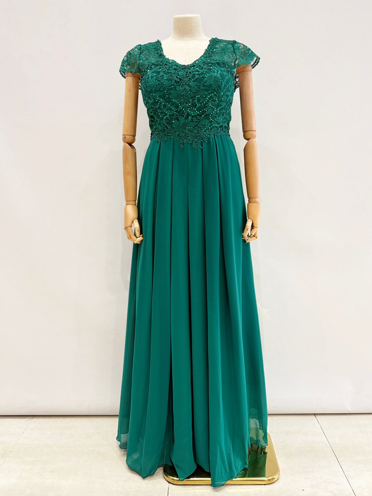 Vestido largo talla grande 1664