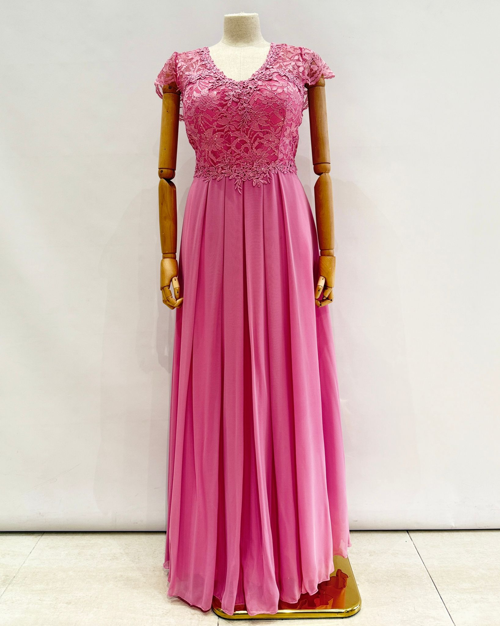 Vestido largo talla grande 1664