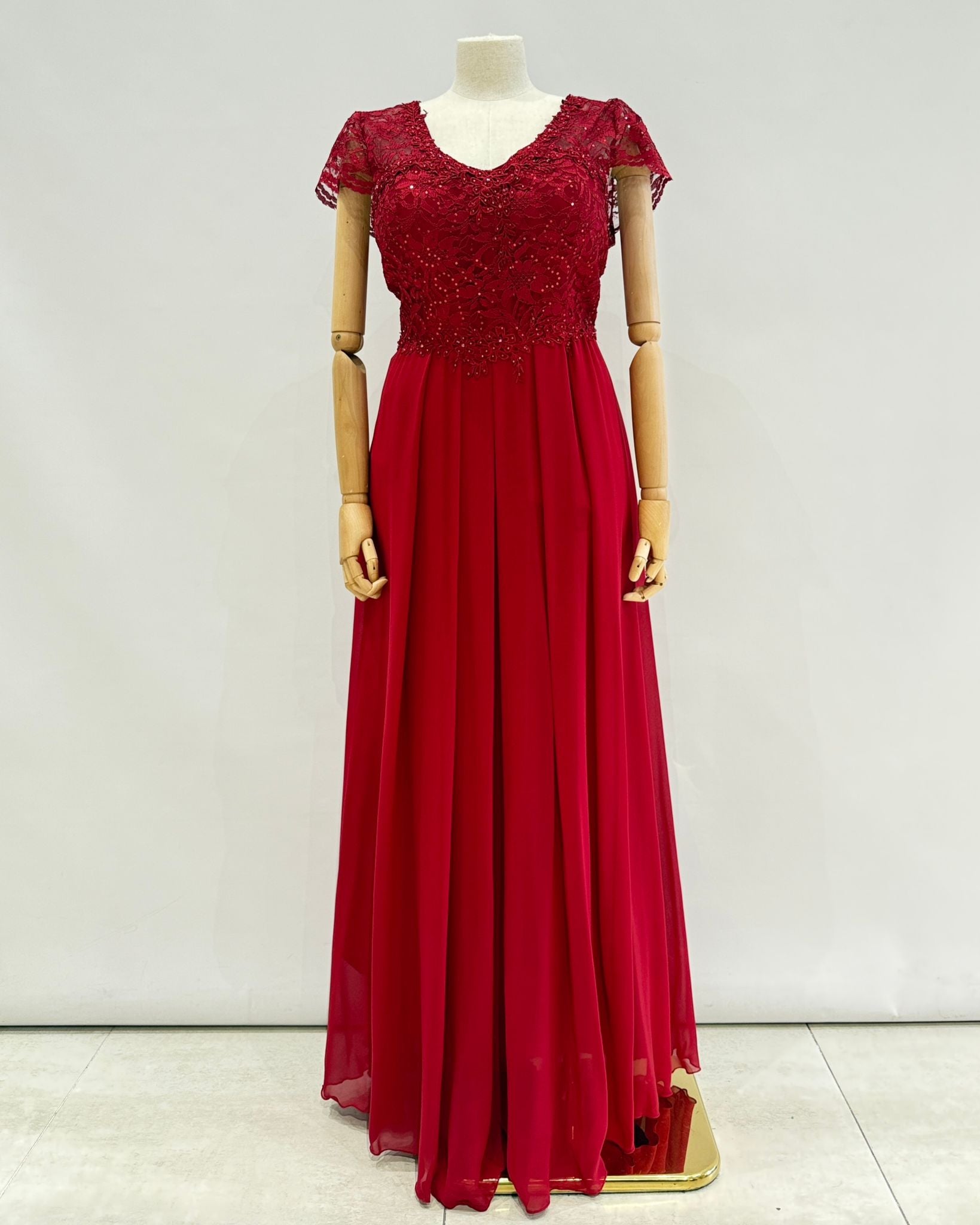 Vestido largo talla grande 1664