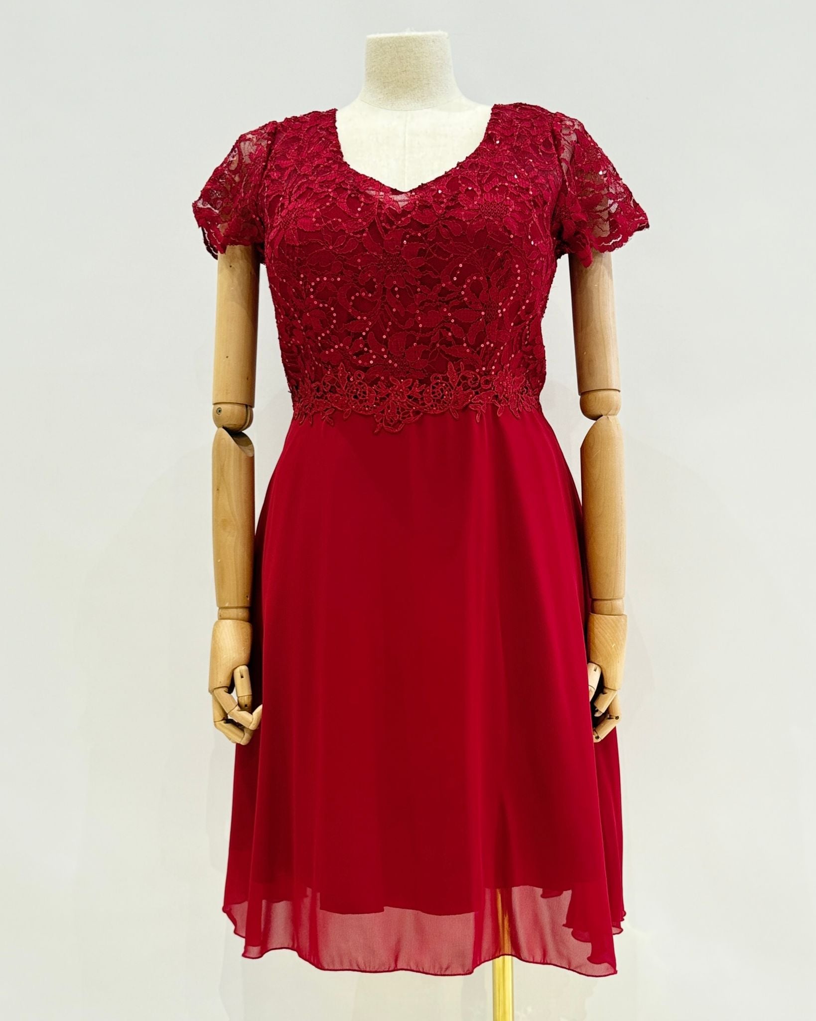 Vestido largo talla grande 1783