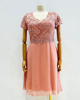 Vestido largo talla grande 1783