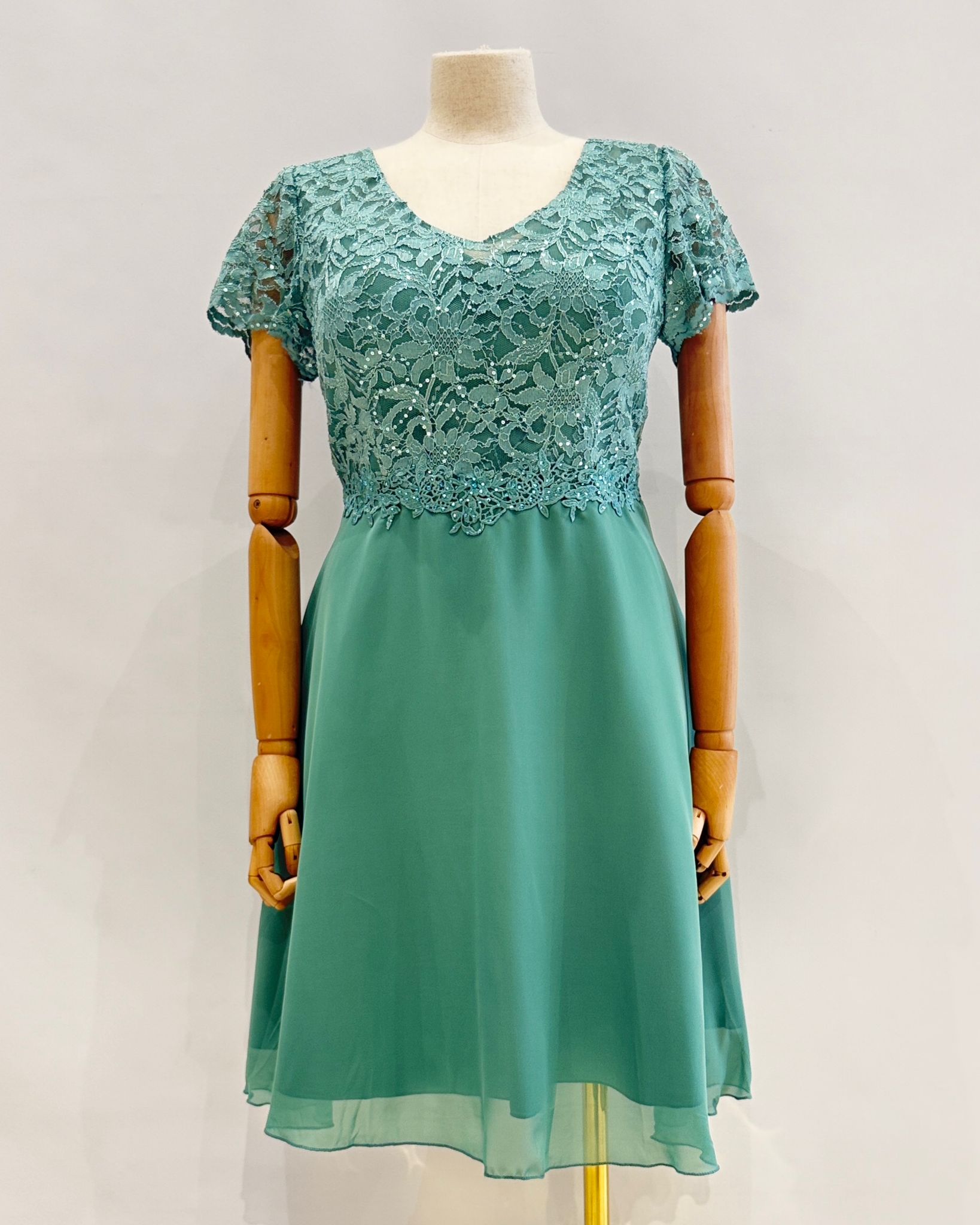 Vestido largo talla grande 1783