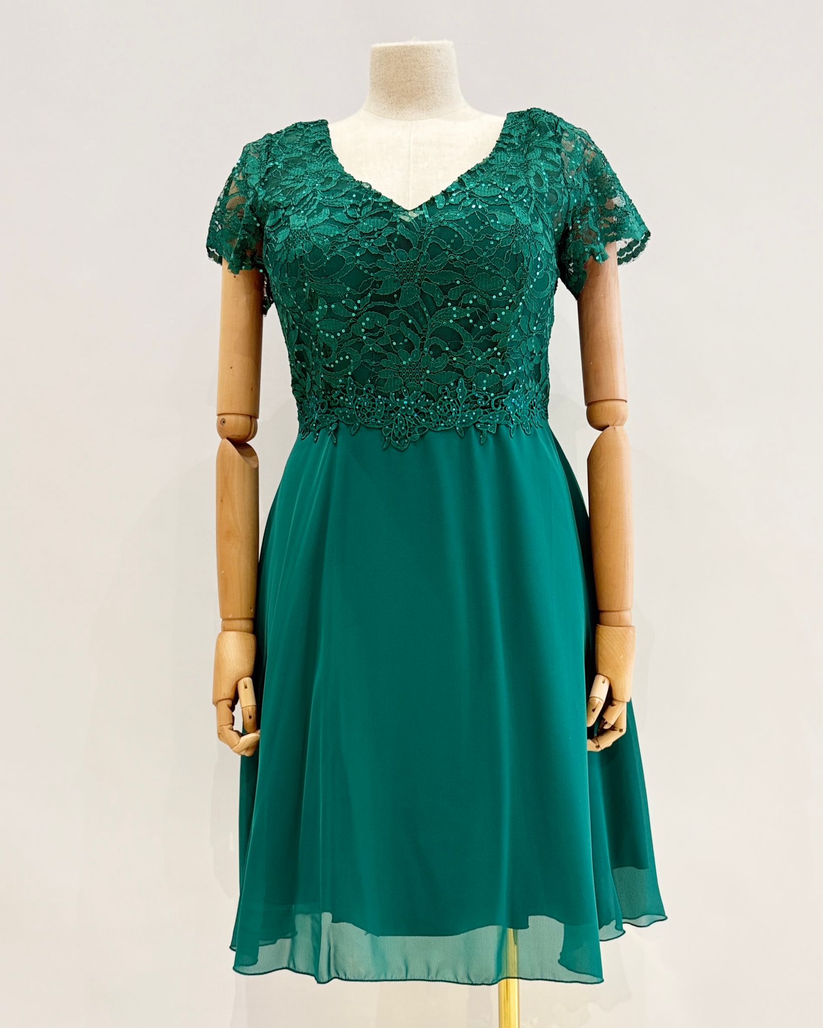 Vestido largo talla grande 1783