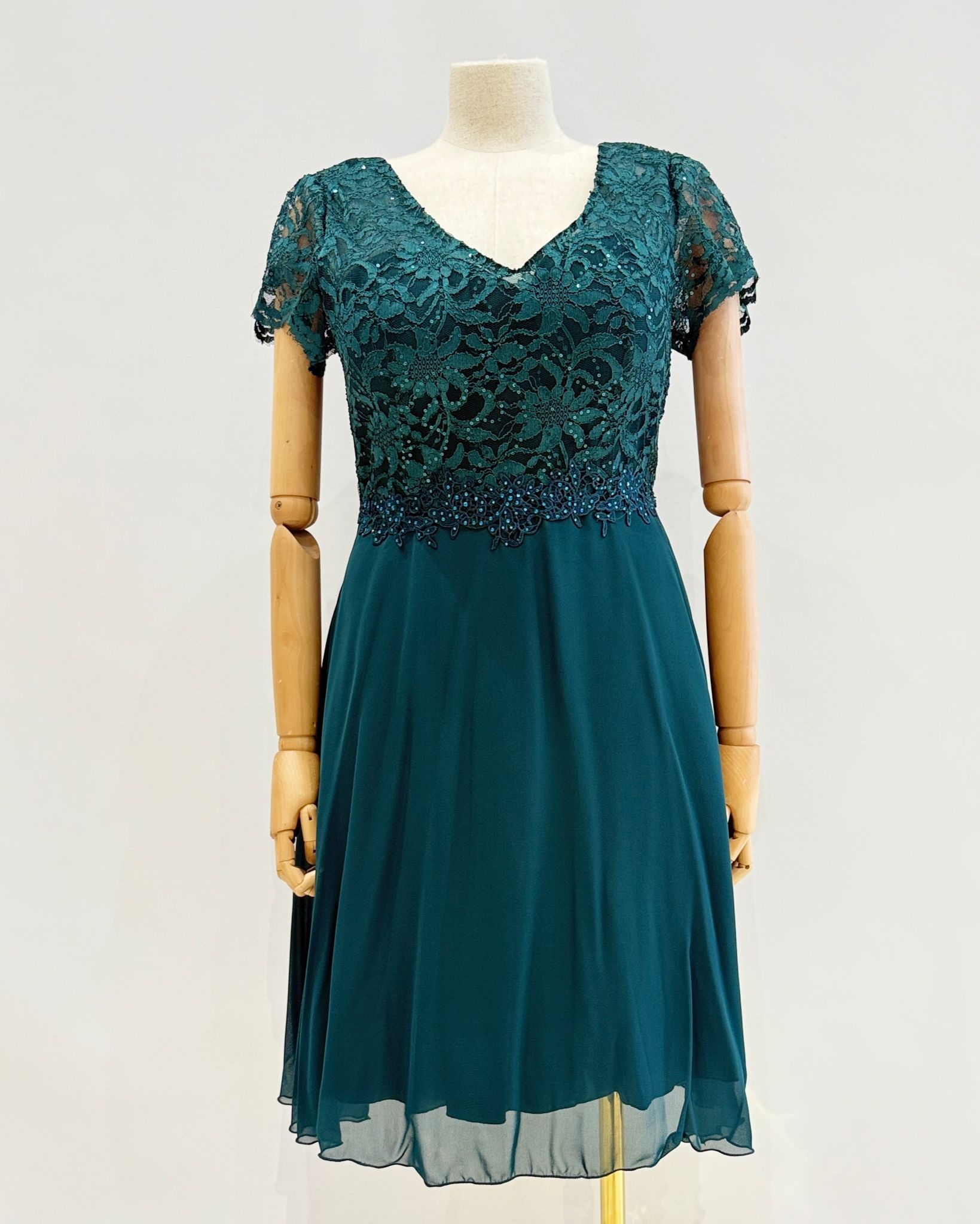 Vestido largo talla grande 1783