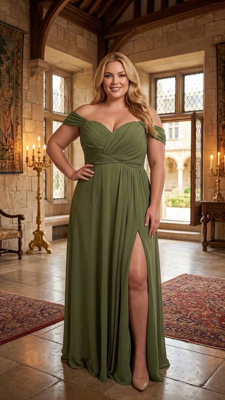 Vestido largo H2159