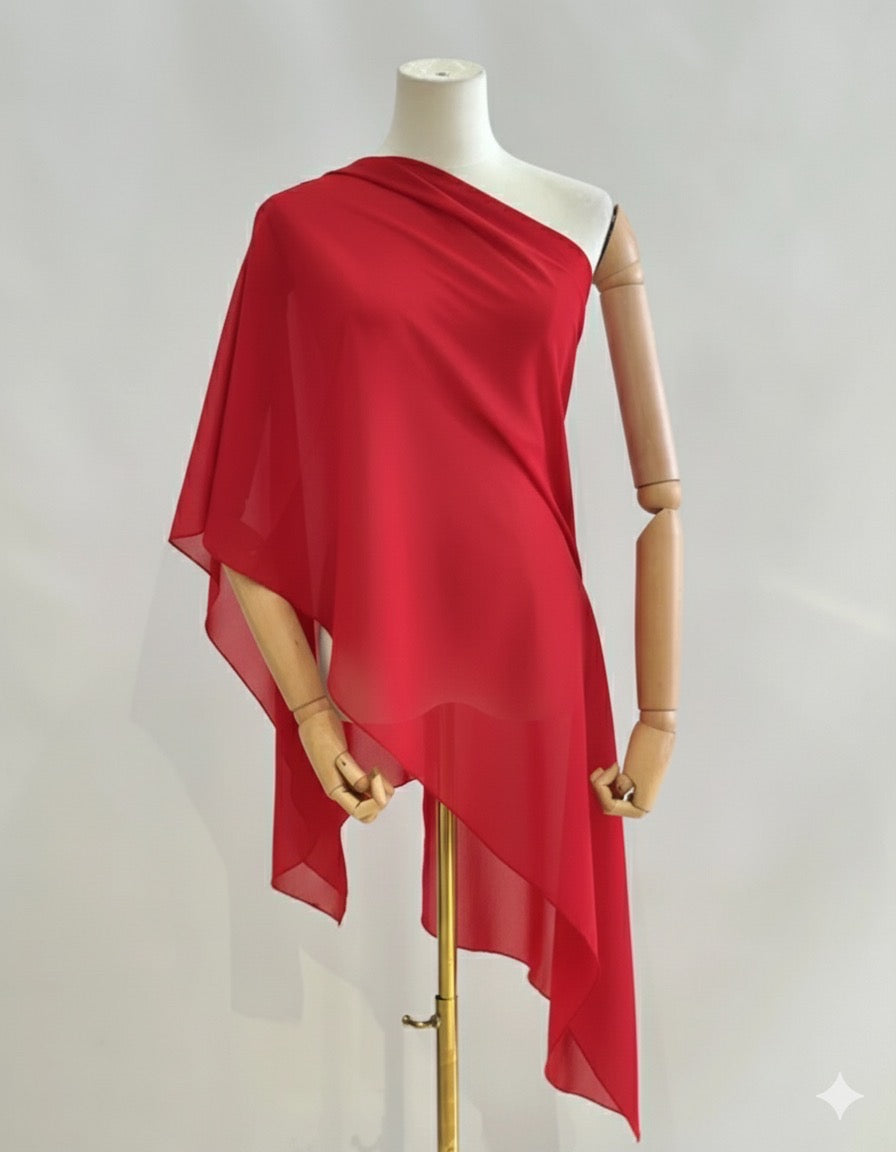 Chal de gasa grande 65x180cm