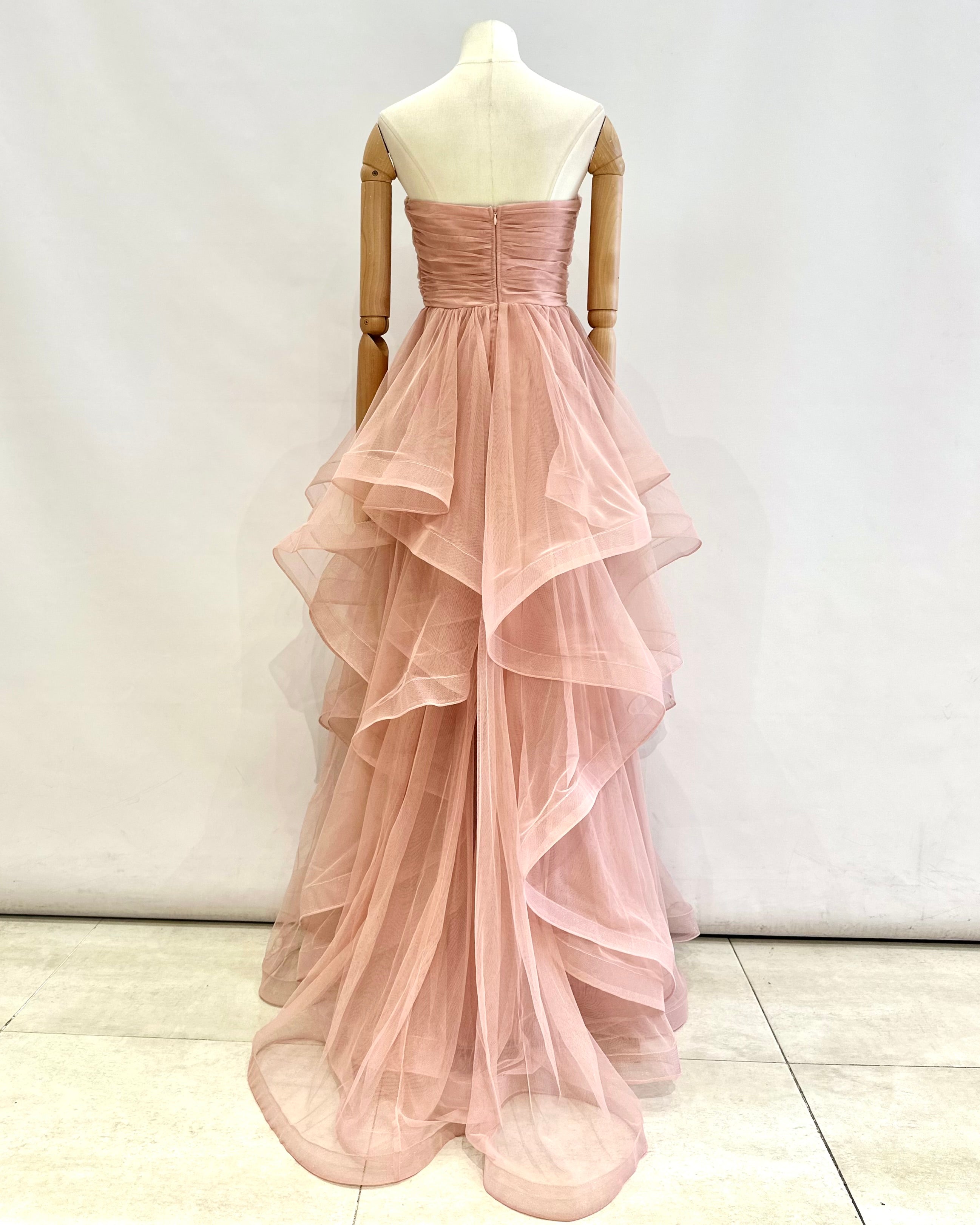 Vestido largo de tul 99622
