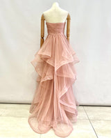 Vestido largo de tul 99622