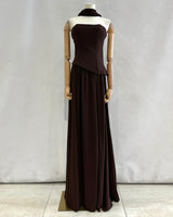 Vestido largo H2181