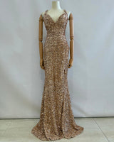 Vestido de lentejuelas H2113