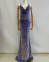 Vestido de lentejuelas H2113