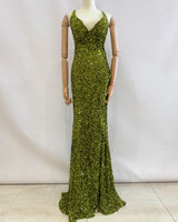 Vestido de lentejuelas H2113