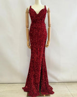 Vestido de lentejuelas H2113