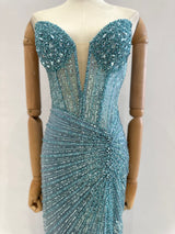 Vestido largo A2410