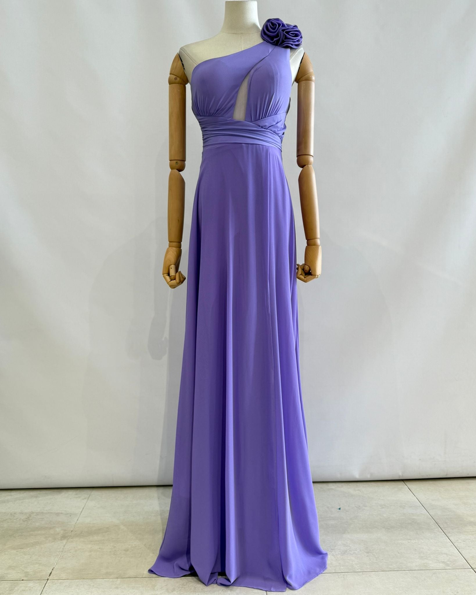 Vestido asimetrico 25128