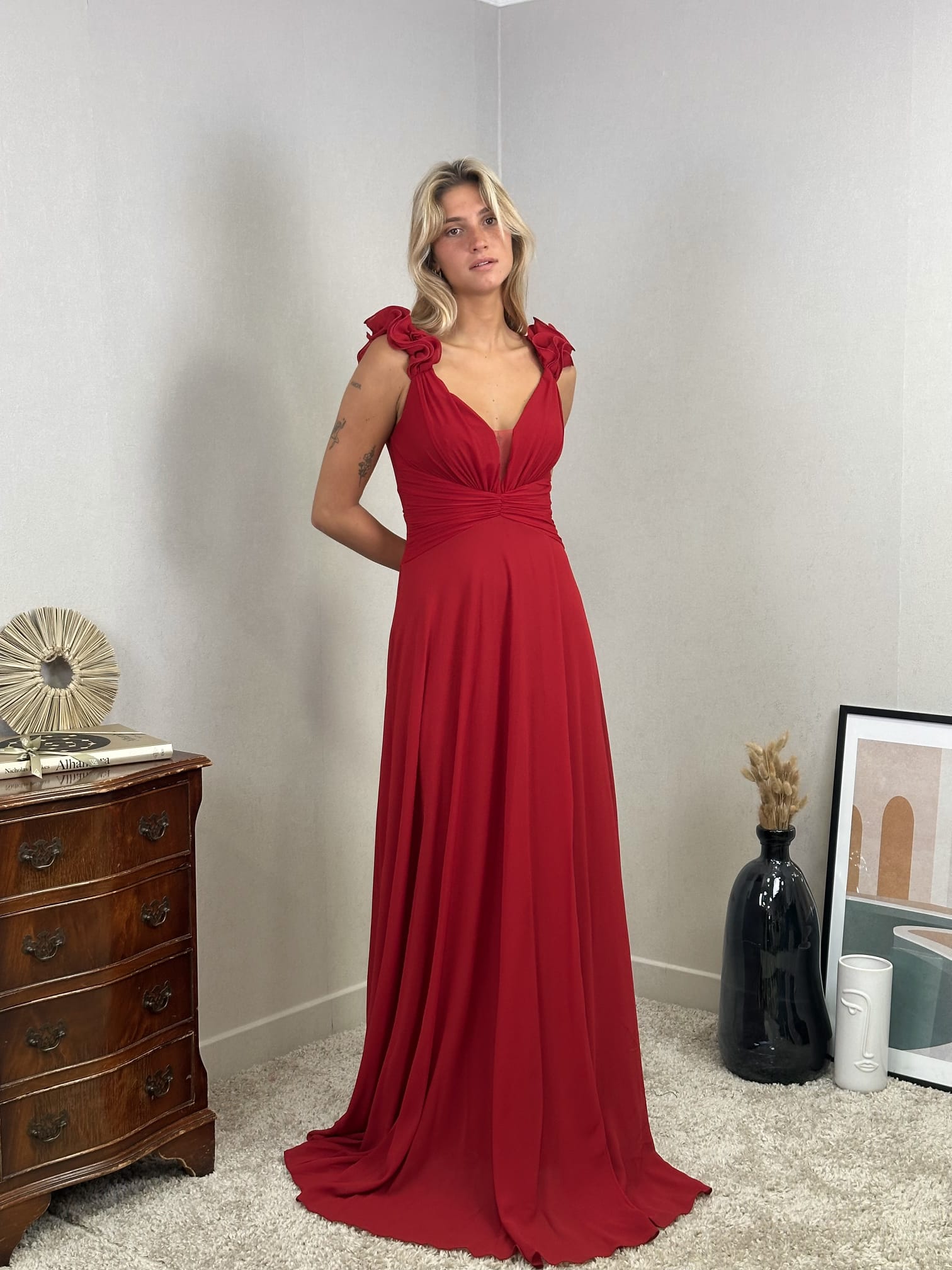 Vestido largo 25267