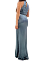 Long velvet dress 2566