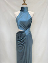 Long velvet dress 2566