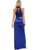 Long velvet dress 2566