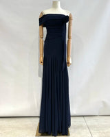 Vestido largo liso 2678-1