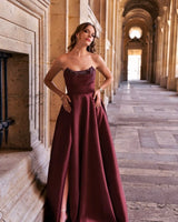 Vestido largo 25015