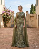 Vestido largo R8353