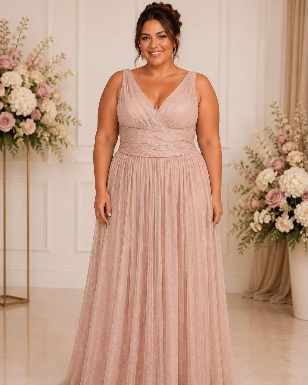 Vestido largo 8339