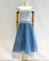 Falda de tul corto W9088