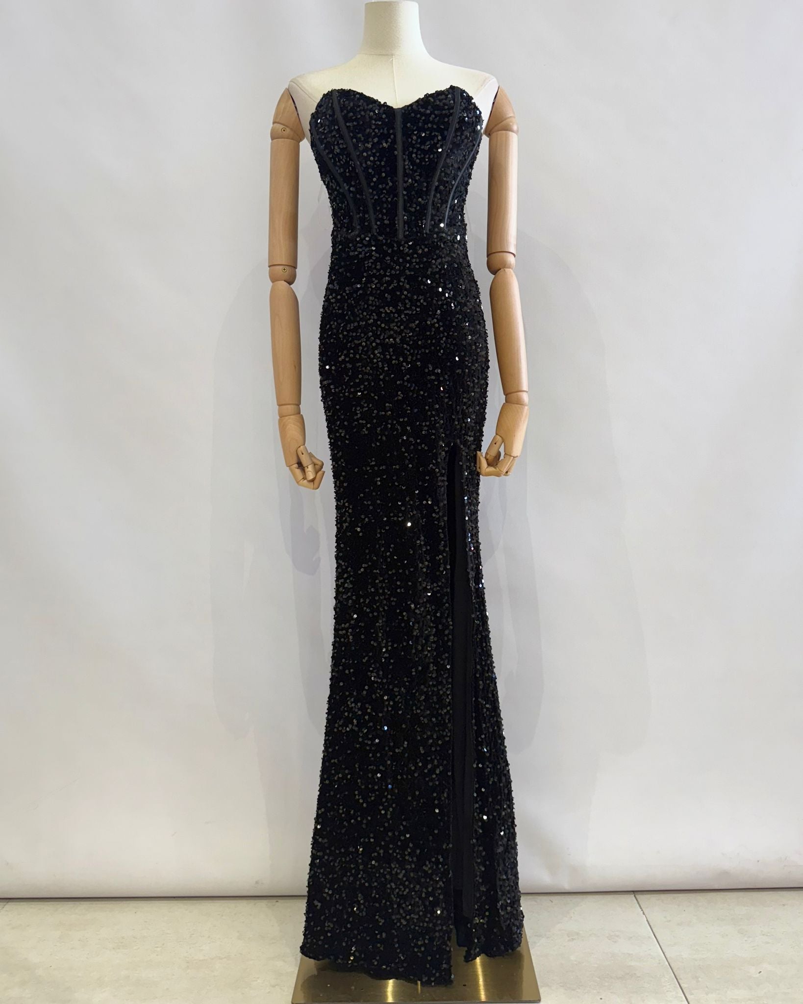 Vestido lentejuelas 31155