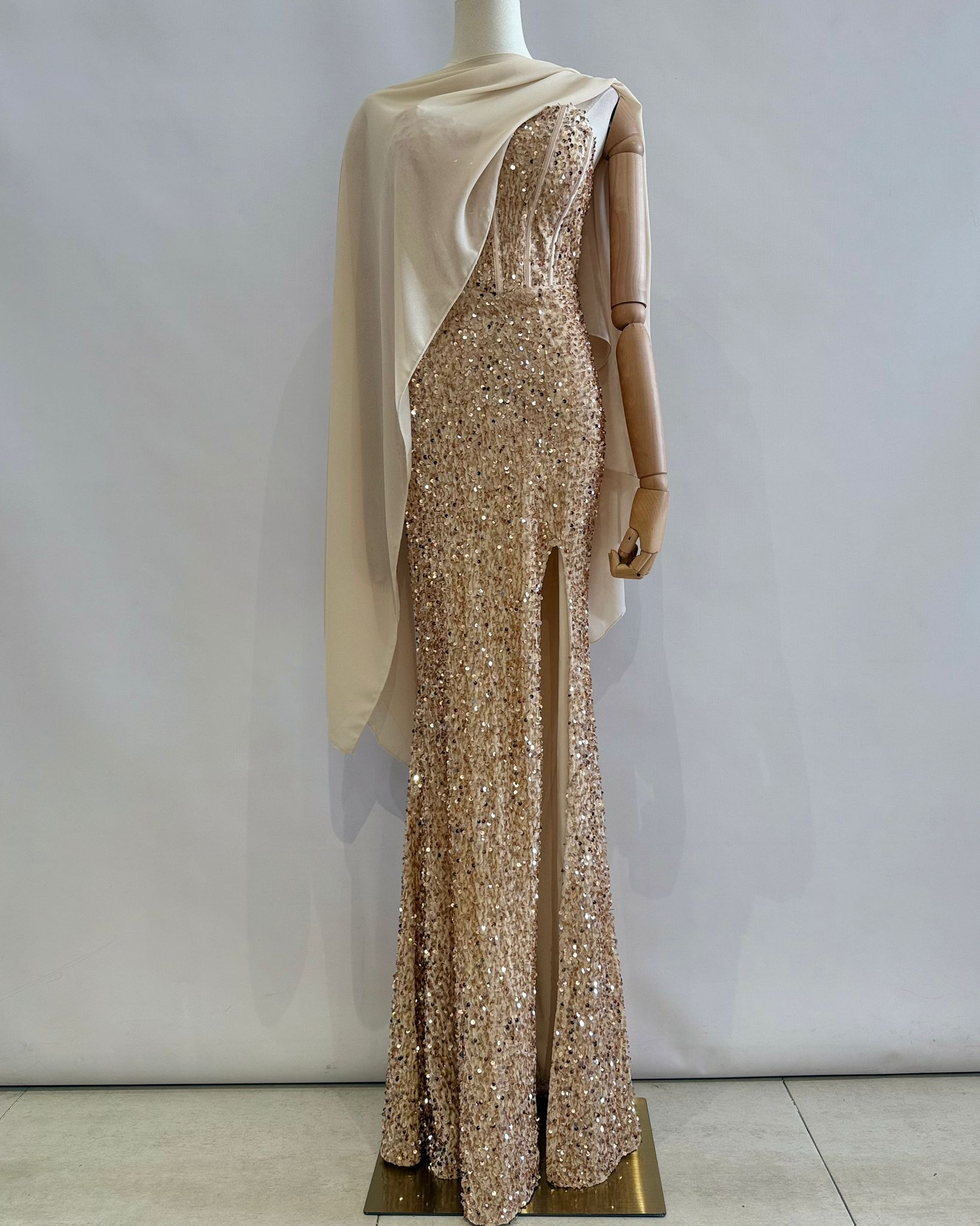 Vestido lentejuelas 31155