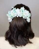 Tocado de flores naturales grande