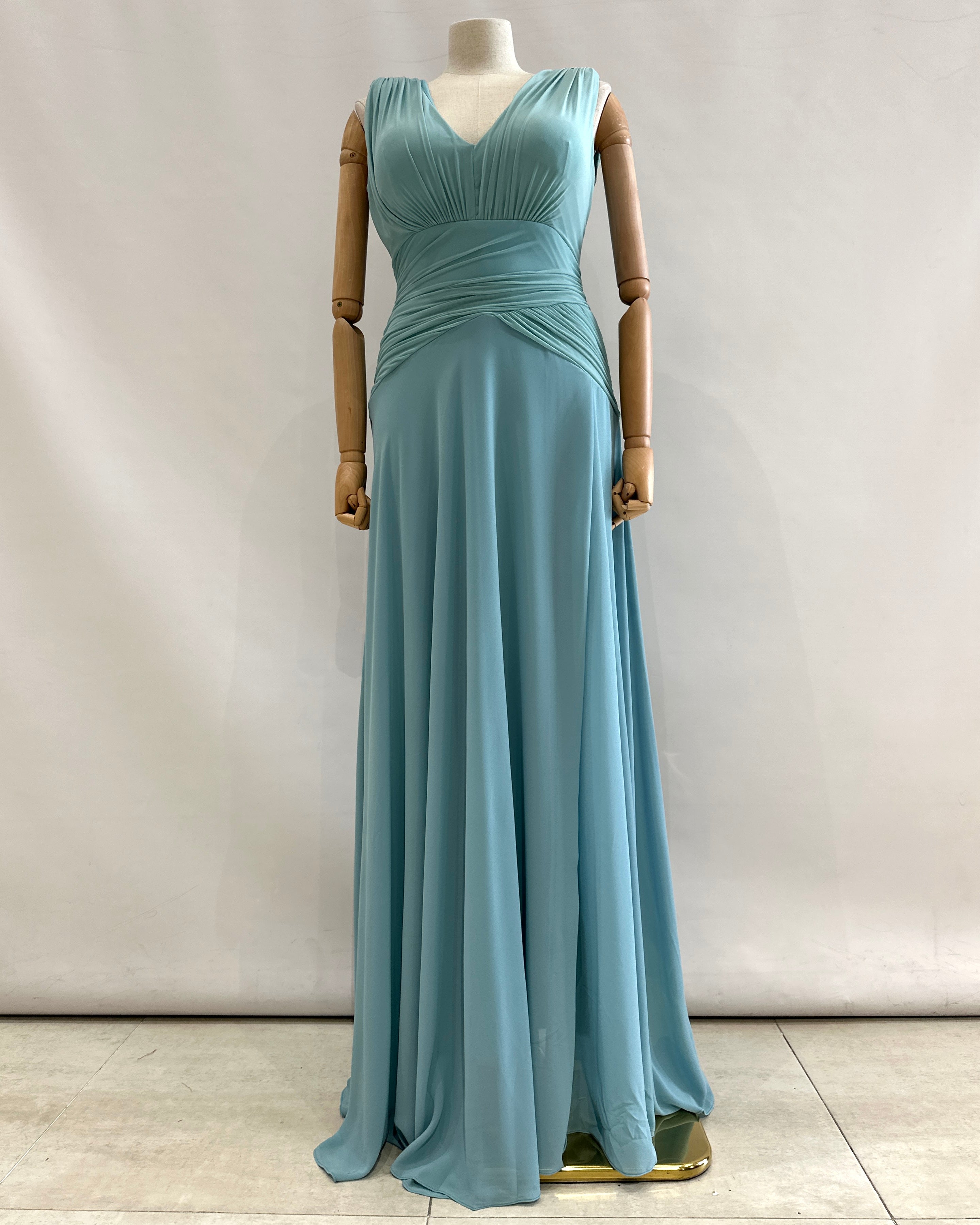 Vestido largo 2601 Liso