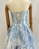 Vestido palabra de honor F86062